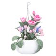 thumbnail image 3 of Gupbes Dollhouse Potted Plant,Mini Flower Model,Mini Flower Pot Vivid Exquisite 1:12 Miniature Scene Model Dollhouse Accessory For Above 3 Years Old, 3 of 8