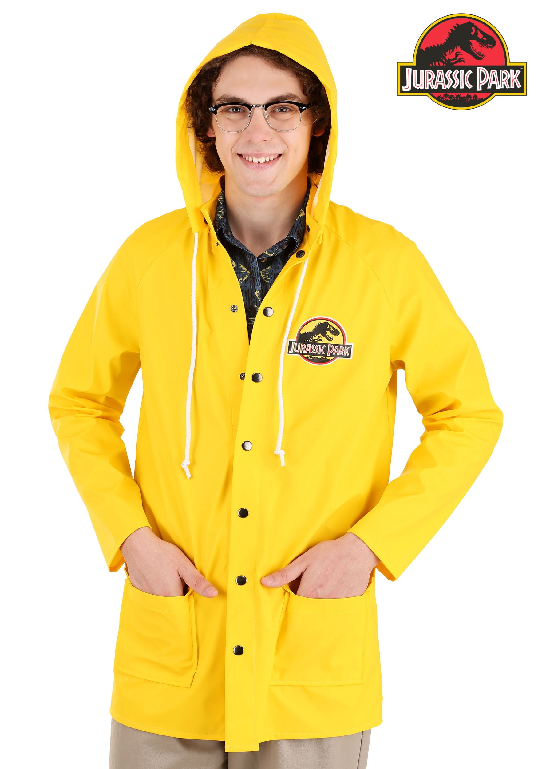Yellow Raincoat Jurassic Park Costume