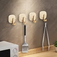 thumbnail image 3 of Plastic Hook Adhesive Hook No Punching No Marks Strong Backpack Hook Clothes Hook Kitchen Hook, 3 of 6