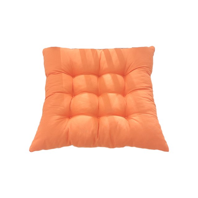 Maytalsory Coussin Respirant en Tissu Polyester Remplissage de Perles Libération de Pression Tissu Polyester Confortable et Respirant orange 1Set