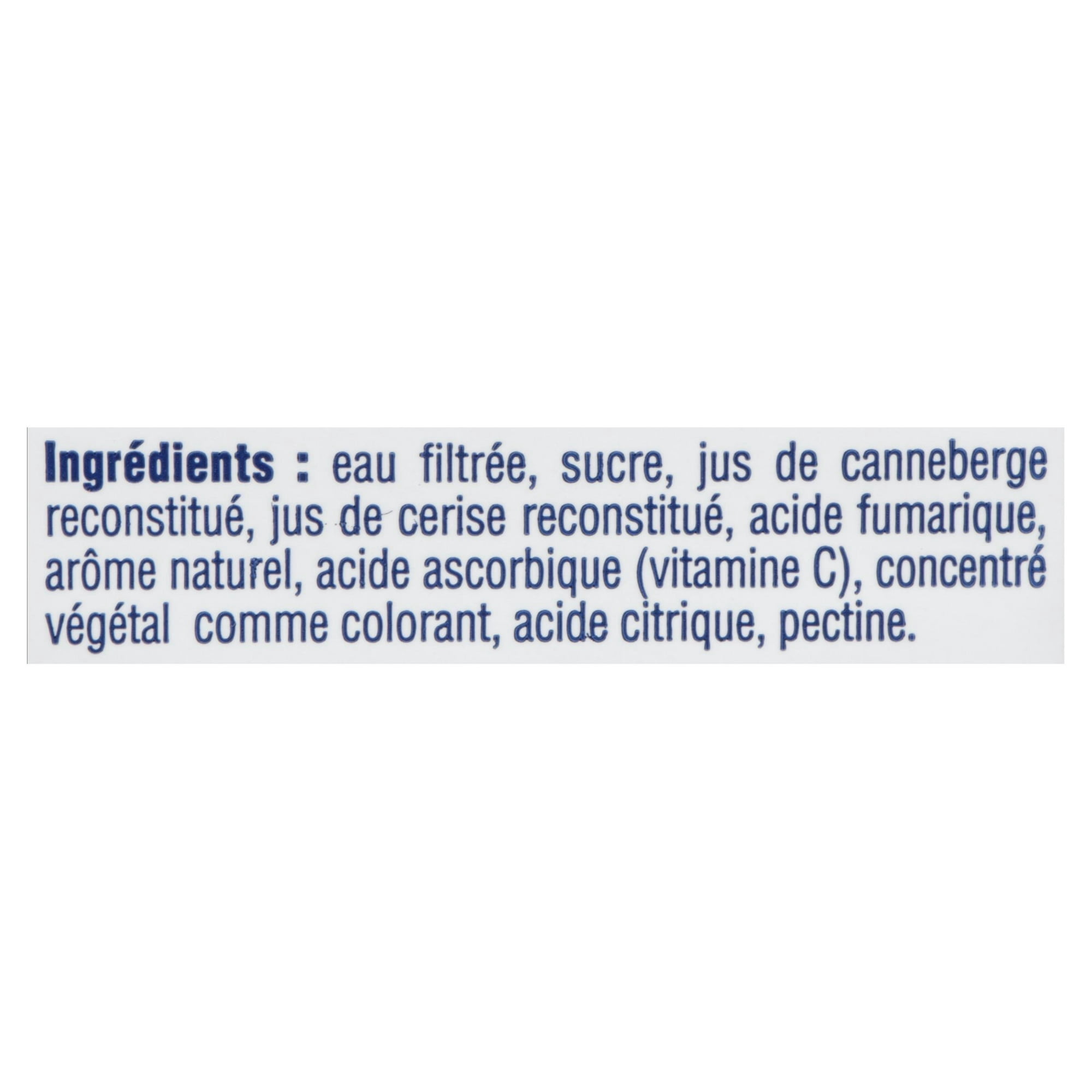 Ocean Spray Cran-Cherry ® Cocktail de Canneberges et de Cerises 1.89L