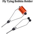 thumbnail image 3 of 5 Pcs Fly-Tying-Bobbin-Holder,4.3inch BI-Ceramic Tip Bobbin Holder Smooth Rolling Threader Fly Tying Fishing Spool Tool,Fly Tools Set -, 3 of 4