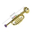 thumbnail image 2 of weibbin Plastic Trumpet Toy - Wind Instrument for Music Play, A, 2 of 6