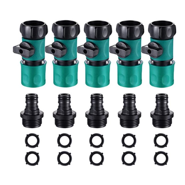 Accessories Switch Quick Connector 3/4Inch Female Pipe Adapter System Agricultural Coupler Fittings Hose Repair Valve