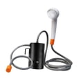 thumbnail image 2 of S SERENABLE Douche Extérieure Portable Pompe de Douche de Camping pour Voyage Sac à Dos Noir Sans Télécommande, 2 of 9