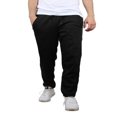 Pantalon de Survêtement Classique en Molleton à Bas Ouvert pour Hommes (Tailles P-2TG)