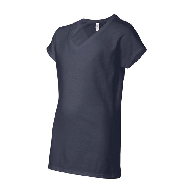Gildan - T-Shirt à Col en V pour Femmes Softstyle