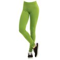 thumbnail image 1 of Leggings Pleine Longueur pour Femmes en Polyester Spandex, Lime, 1 of 1