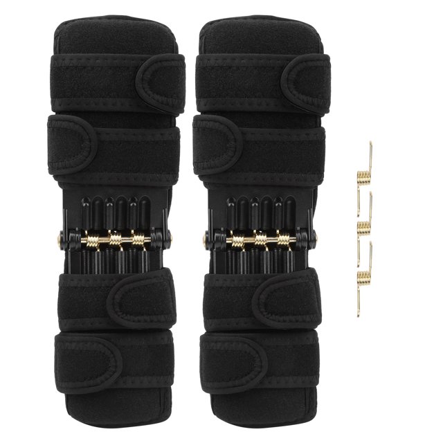 AMONIDA Knee Support Knee Pad Powerful Rebound Spring Force Knee Pads Knee Brace Non‑Slip Leg Protector