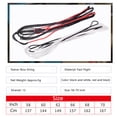 thumbnail image 2 of fashionhome Bow Accessories Bicolor Bowstring Assist Abrasion Resistant Fast Flight Archery Stringer Easy Operation Winding Rope Black red 62inch 1Set, 2 of 4