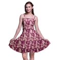 thumbnail image 1 of Bimba Robe d'Été Soleil Sans Manches Mini Fluide à Bretelles pour Femme à Imprimé Floral Robe à Imprimé Floral-Xxx-Grand, 1 of 5