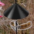 thumbnail image 2 of Squirrel Baffle for Bird Feeder Pole New Upgrade Wrap Around Squirrel Baffle Proof Baffles Durable Premium Plastic Bird Feeder Guard with Hook Red(16 Inch Nonmetal), 2 of 8
