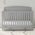 thumbnail image 2 of Lit de Bébé avec Tiroir Benton de Graco, Gris Galet, 2 of 16