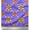 thumbnail image 1 of Soimoi Moss Georgette Fabric Dot & Floral Decorative Fabric Prints By Yard 42 Inch Wide, 1 of 3
