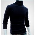 thumbnail image 2 of Chandail à Col Roulé Tricoté pour Hommes, Chandail d'Hiver, 2 of 4