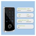 thumbnail image 3 of Fingerprint Lock Opener Access Control Keyboard Smart Fingerprint ID IC Card Lock Keypad ,Easy to Install, 3 of 5