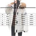 thumbnail image 3 of Lovzfmll Women's Velvet Coat, Fall Winter Thickened Raglan Sleeves Long Sleeve Style Navy, S, 3 of 4