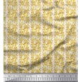 thumbnail image 1 of Soimoi Polyester Crepe Fabric Flower Watercolor Fabric Prints by Yard 42 Inch Wide, 1 of 3