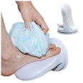 thumbnail image 2 of Repose-pieds de Douche pour Raser les Jambes Sans Perçage Ventouse Pédale de Salle de Bain Aide au Rasage des Jambes Repose-Pieds Rasage Douche Blanc Tabouret de Douche pour l'Intérieur Tapis de Douche Rangement de Salle de Bain Salle de Bain, 2 of 3