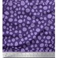 thumbnail image 1 of Soimoi Purple Moss Georgette Fabric Tumble Stone Abstract Printed Fabric 1 Yard 42 Inch Wide, 1 of 5