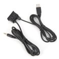 thumbnail image 2 of Loewten AUX Extension Cable,Dash Audio Adapter,3.5mm AUX Extension Cable Adapter Flush Mount USB Port Headphone Jack Panel Mounting For Car Boat, 2 of 8