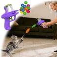 thumbnail image 2 of Interactive Outdoor Cat Pitcher Toy with Colorful Flying Propeller and Foam Slider for Backyard Educational, 2 of 6