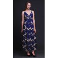 thumbnail image 3 of Bimba Robe Longue d'Été Sans Manches à Imprimé Teinture sur Nœuds Décontractée Maxi de Plage pour Femmes - Medium, 3 of 6