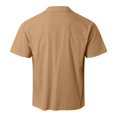 thumbnail image 4 of Weiqiqre Hauts pour Hommes Mode Décontractée à Rayures avec Coutures Boutons Manches Courtes Col Rabattu Blouse Extensible, Coupe Confortable pour l'Été, Taille P-2TG, 4 of 6
