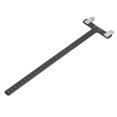 thumbnail image 2 of Ecomeon Stainless Steel T Square Ruler with String Fixing Clip, Assorted Colors, 2 of 8