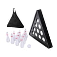 thumbnail image 3 of jinwen Jeu de Quilles de Table Shuffleboard Intérieur pour Activité Sports Garçons Filles, 3 of 8