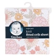 thumbnail image 3 of Gerber Knit Crib Sheet Floral Infant, 3 of 3