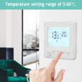 thumbnail image 4 of LCD Display Remote Control Programmable Thermostat, Timing Programmable Temperature Controller with NTC Sensor, 4 of 7