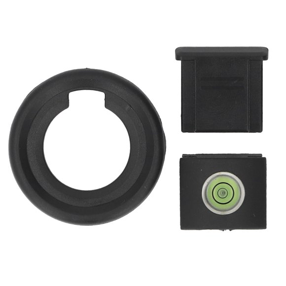 Camera Viewfinder Eyepiece Eyecup Set Replacement Viewfinder Eyecup with Hot Shoe Cover and Bubble Spirit Level for Z8 Z9 SLR Camera