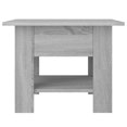 thumbnail image 3 of vidaXL Coffee Table Grey Sonoma 55x55x42 cm Engineered Wood, 3 of 4
