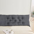 thumbnail image 4 of Bedside Cushion Bedroom Cushion Bed Back Tatami Soft Package Bed Sofa - Soft Support, Versatile Use, Removable Cover, Durable Material, for Bed, Sofa, or Tatami, 4 of 9