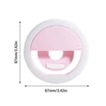 thumbnail image 3 of PRETXORVE Selfie Ring Light Mobile Phone Light Portable Light Clip Filling Light Charging 3 Light Mode Suitable For Makeup Live Video Lighting Photos, 3 of 7