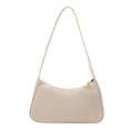 thumbnail image 1 of POINTERTECK Sac à Bandoulière pour Femmes en Nylon Rétro Poignée Solide Sac à Main (Beige), 1 of 7
