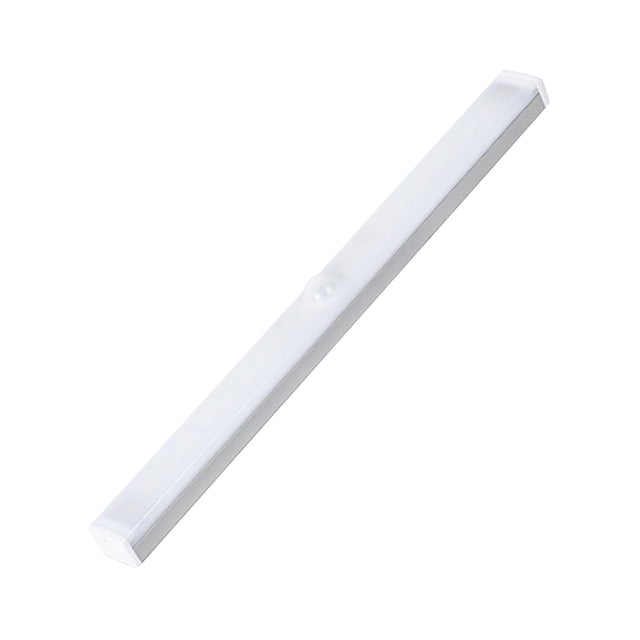 Magnetic Self-Adhesive LED Motion Sensor Night Light Bar - Rechargeable Wireless Closet, Cabinet, and Hallway Light with Warm White Glow