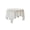 Blanc0, variante sur Table Nappe à Manger Française pour Table Basse, Serviette en Dentelle Ajourée, Nappe Rectangulaire Décorative Ronde 55x39 Pouces en Polyester pour Protection de Table d'Appoint, Déco Vintage pour Cuisine à la Maison