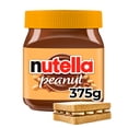 thumbnail image 1 of NUTELLA Peanut Spread With Cocoa, Smooth and Creamy Peanut with Cocoa Spread for Afternoon Snacking and Gifting, 375 g, 1 of 9