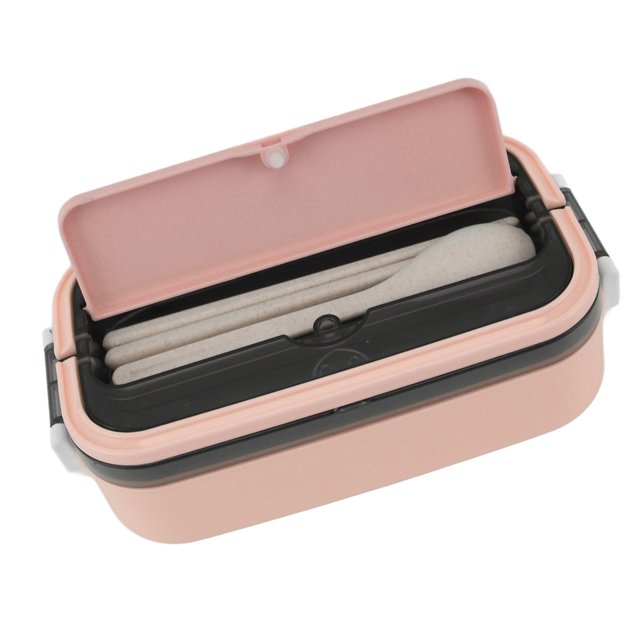 Leakproof Bento Lunch Box 316 Stainless Steel Microwave Safe Container, 700ml Capacity Adult Lunch Box For School Office