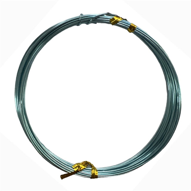 facefd Craft Wires DIY Handicrafts Braided Thread Good Flexibility Durable Shiny Jewelry Lines Exquisite Design for Sculpturing Mint Green