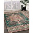 thumbnail image 2 of Ahgly Company Indoor Square Traditional Reddish Brown Persian Area Rugs, 10' Square, 2 of 6