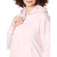 thumbnail image 2 of Hanes Chandail à Capuchon à Fermeture Éclair Intégrale ComfortSoft EcoSmart pour Femmes, P, Rose Pâle, 2 of 5