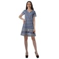 thumbnail image 4 of Moomaya Tenues d'Été Coton Flex Imprimées Robes Courtes pour Femmes Tenue Décontractée, 4 of 4