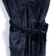 thumbnail image 4 of Faithtur Men Shawl Bathrobe Robe Coat Long Gown Padded Plus Velvet Nightwear, 4 of 4
