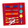 thumbnail image 3 of Siruishop Activity Board Accessory Part Cooperation Sensory Board Parts Boys Preschool red, 3 of 8