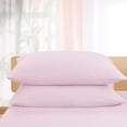 thumbnail image 4 of PiccoCasa 3 Pieces Microfiber Soft Breathable Duvet Cover Set Light Pink Queen, 4 of 7