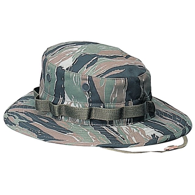 Rothco Camo Boonie Hat - Tiger Stripe Camo, 7 1/2