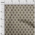thumbnail image 2 of oneOone Polyester Spandex Beige Fabric Asian Ikat Sewing Craft Projects Fabric Prints By Yard 56 Inch Wide, 2 of 4